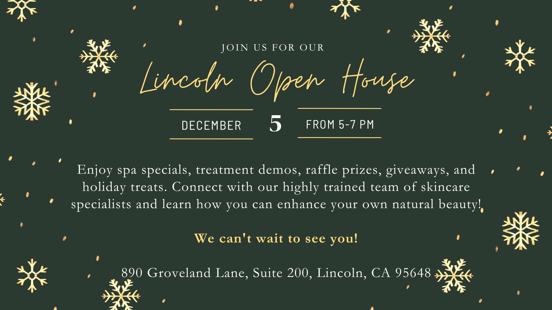 lincoln open house